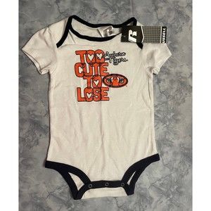 NEW! NWT Auburn University Tigers Toddler Onesie Bodysuit Outfit, Size 18 months